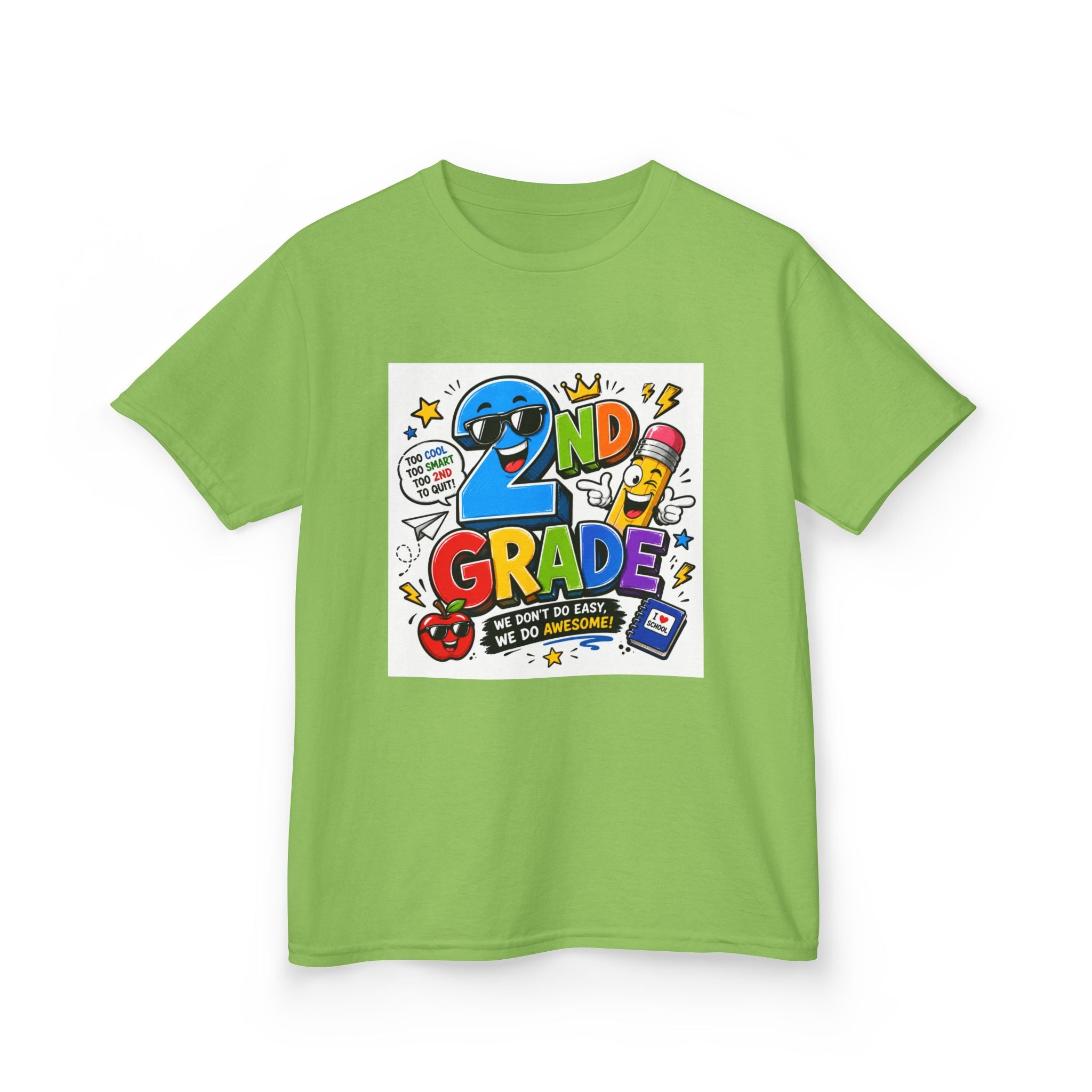 2nd Grade Kids Back to School Tee