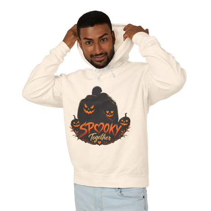 Spooky Together Hoodie — Halloween Jack-o'-Lantern Graphic Sweatshirt