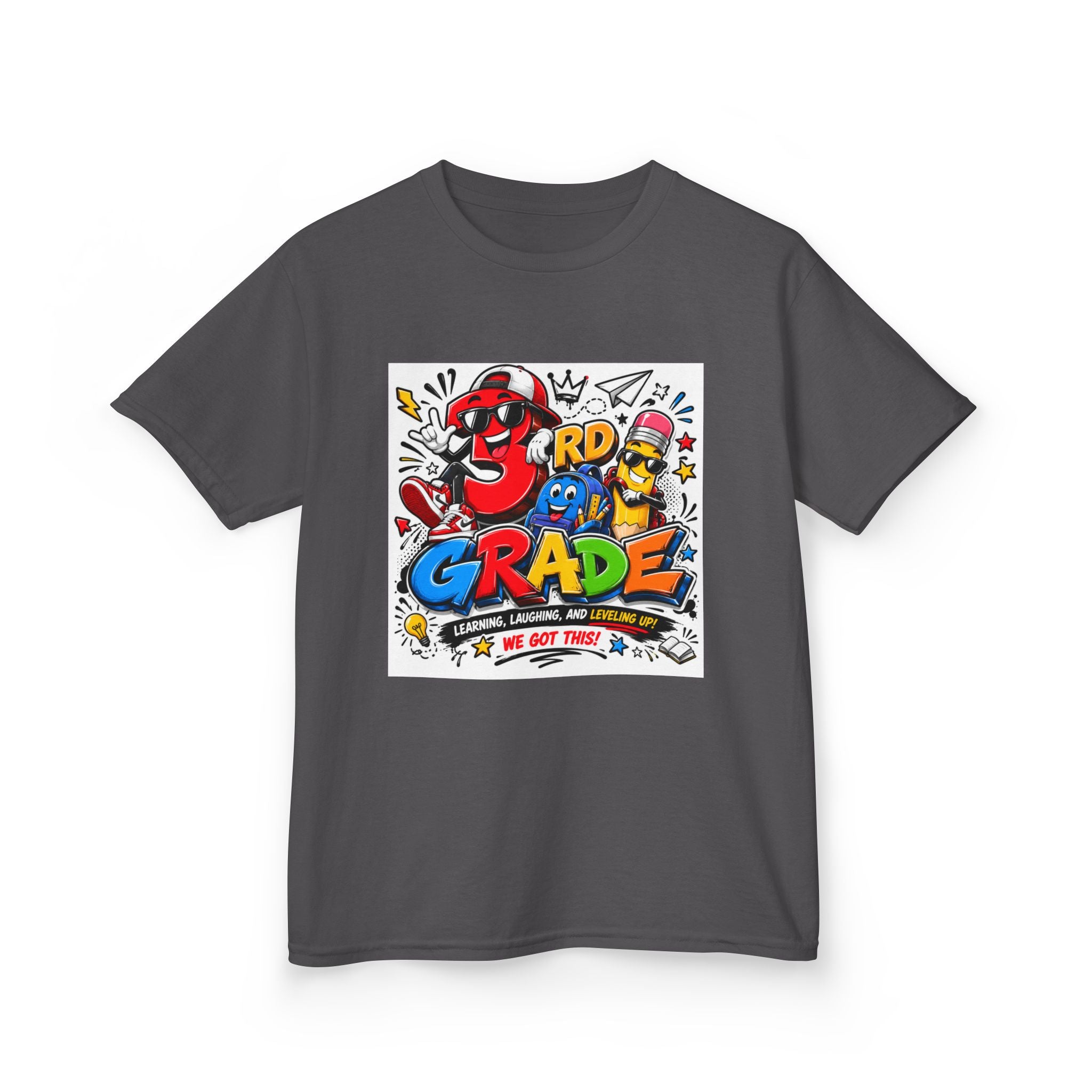 3rd Grade Kids Back-to-School Tee