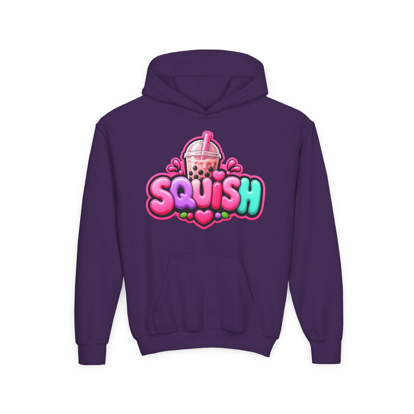 Cute 'Squish' Boba Tea Graphic Pullover