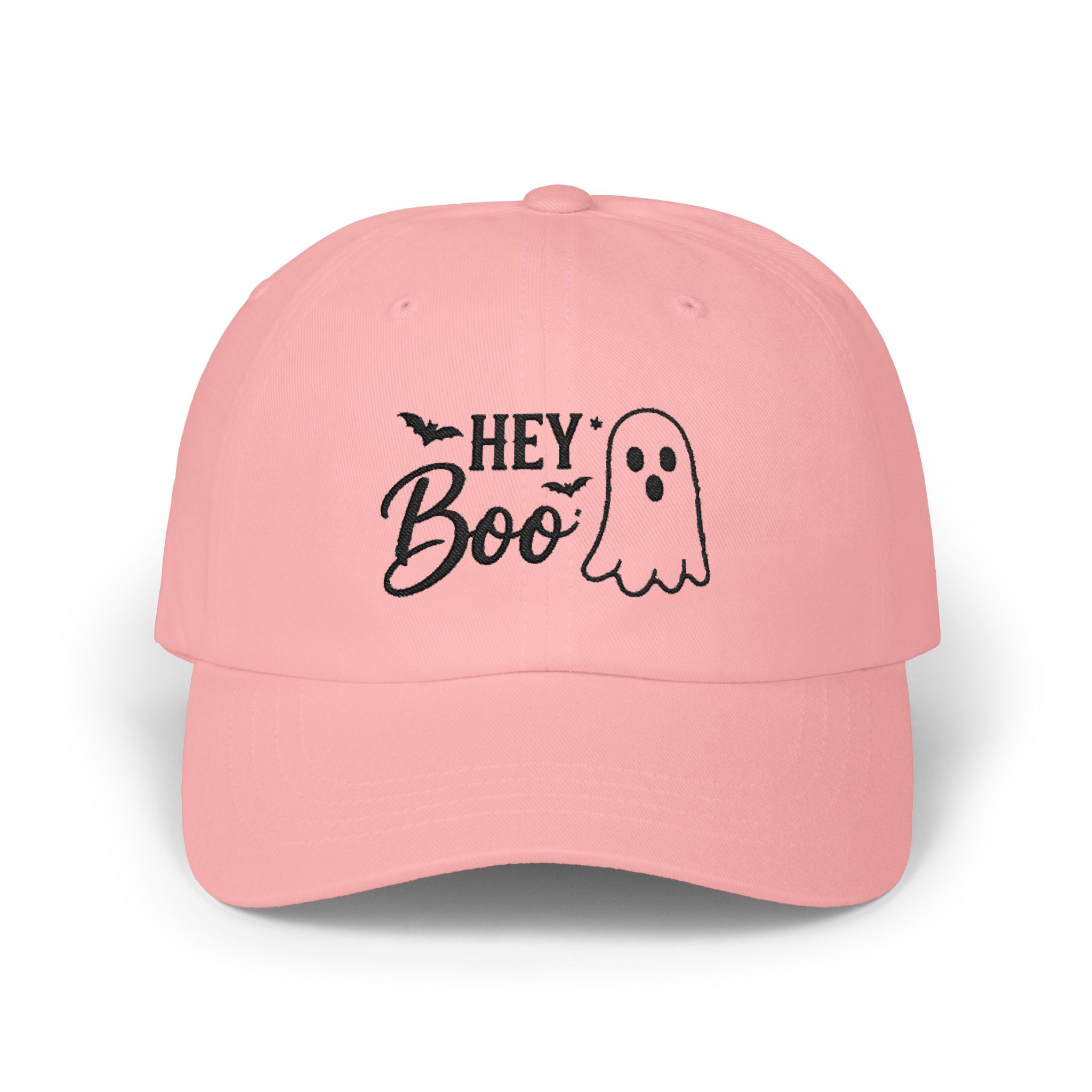 Hey Boo Ghost Halloween Cap