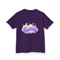 Kids Tee — "Squishy" Cloud & Moon Cute Graphic