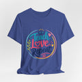 Teach Love Repeat T‑Shirt — Colorful Teacher Appreciation Tee