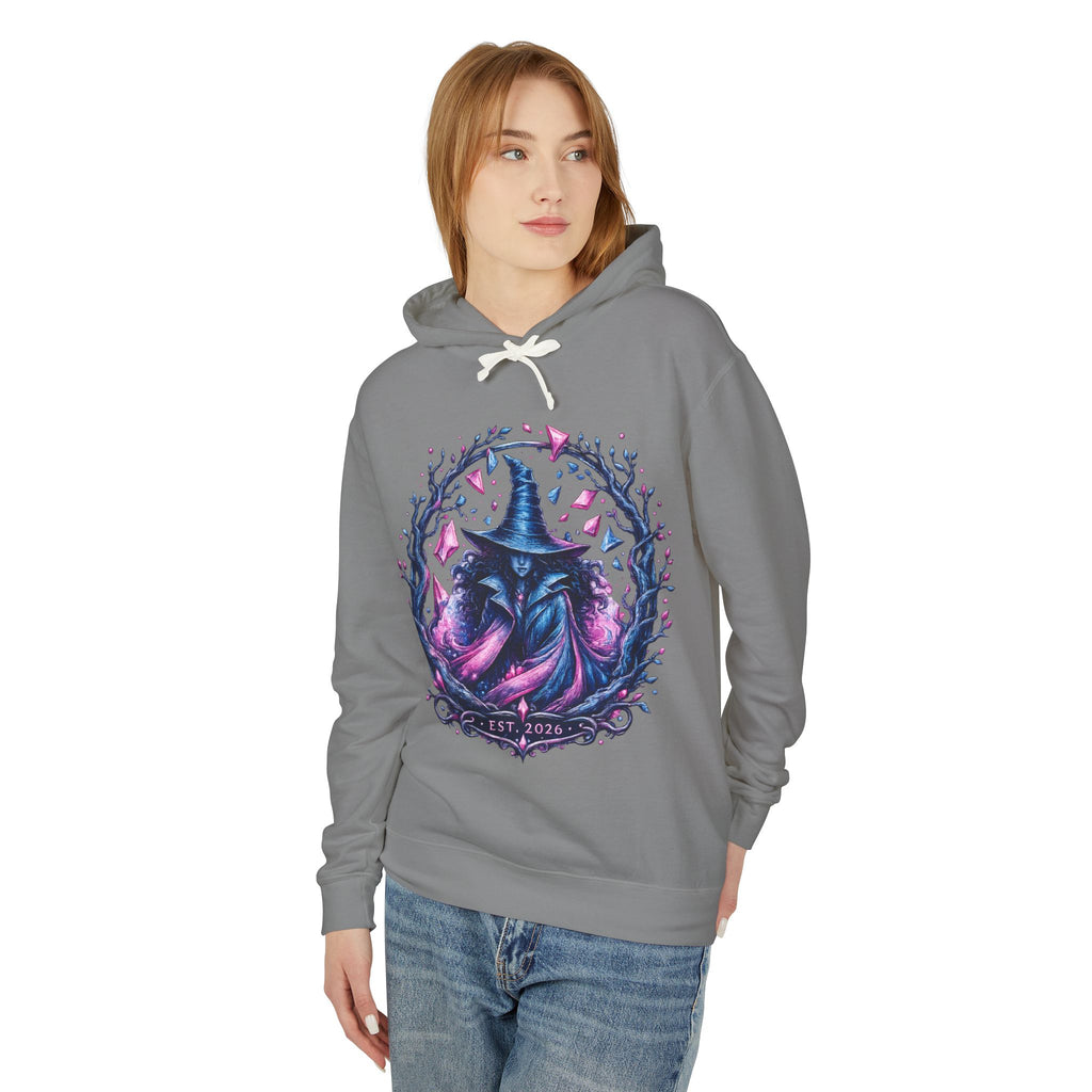 Witch Raven Hoodie — Mystical Gothic Witchcraft Pullover