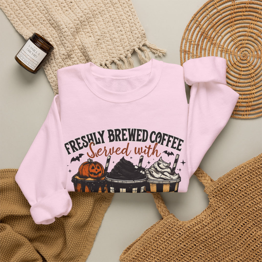 Halloween Coffee Sweatshirt