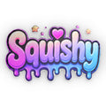 Squishy Drip Logo Pillow