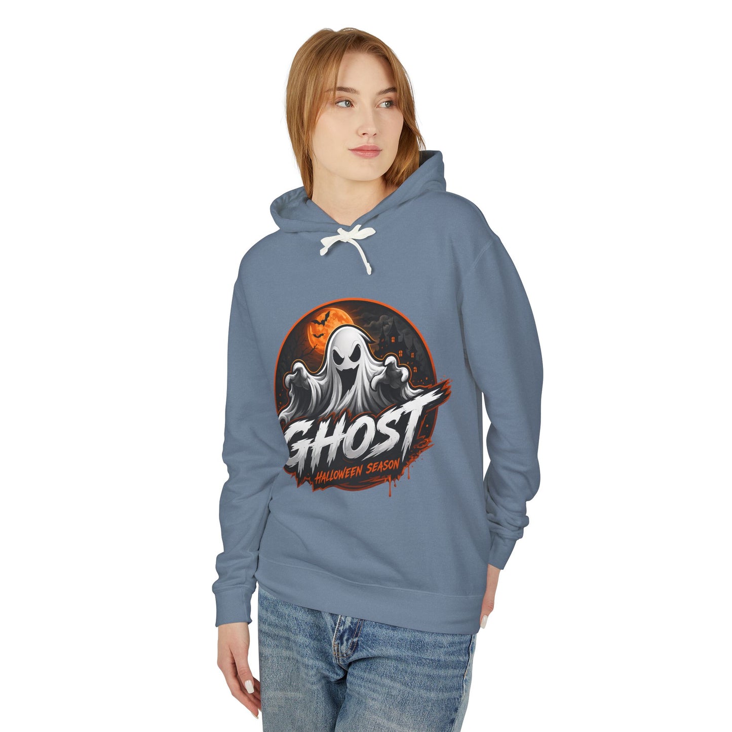 Ghost Halloween Hoodie — Spooky Haunted Season Pullover