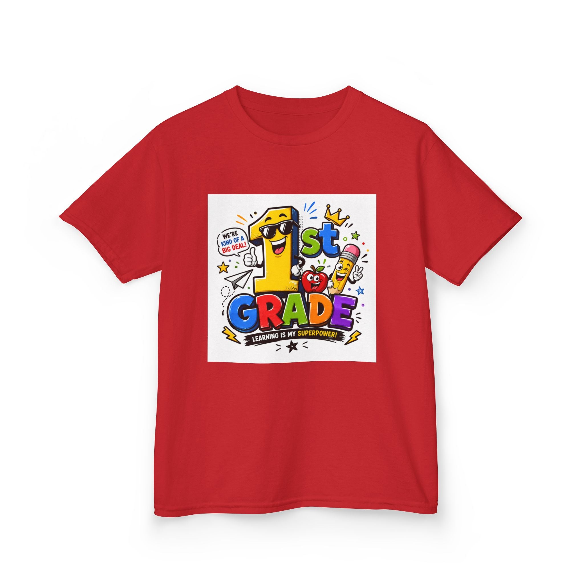 1st Grade Kids Back-to-School Tee