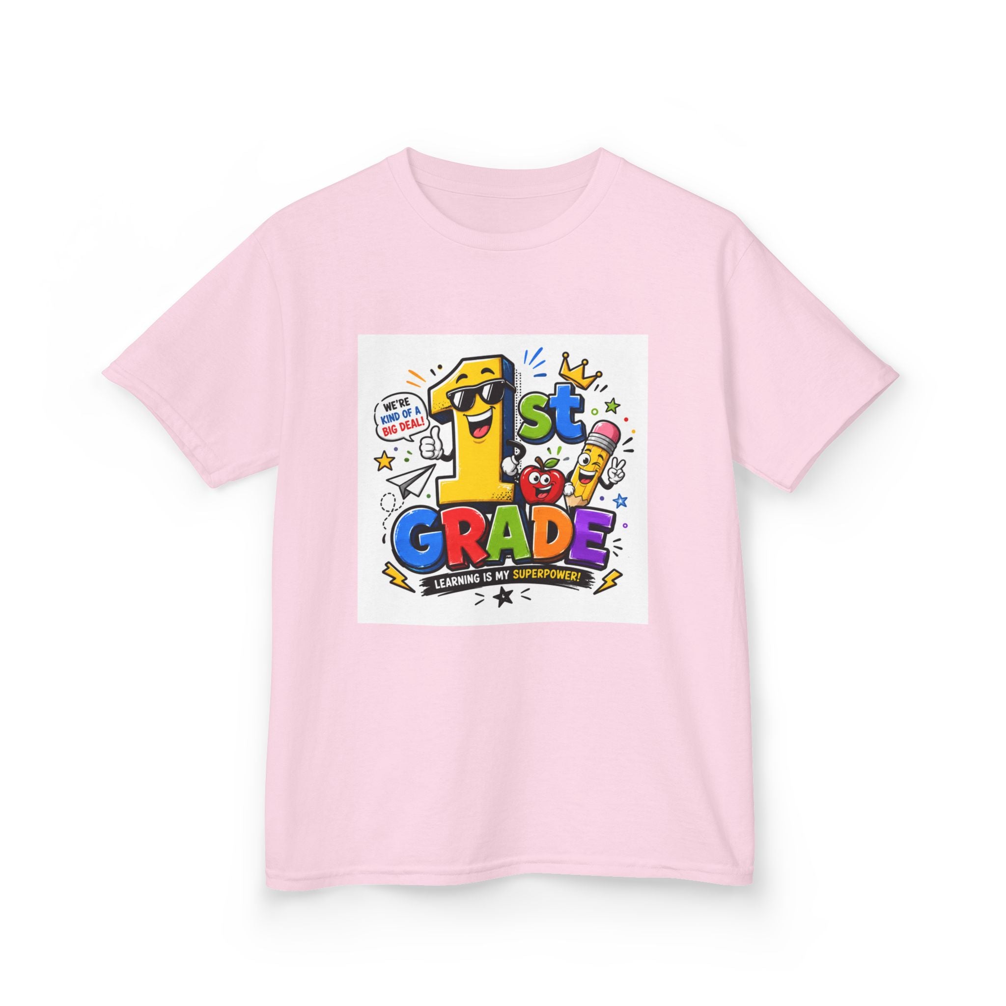 1st Grade Kids Back-to-School Tee