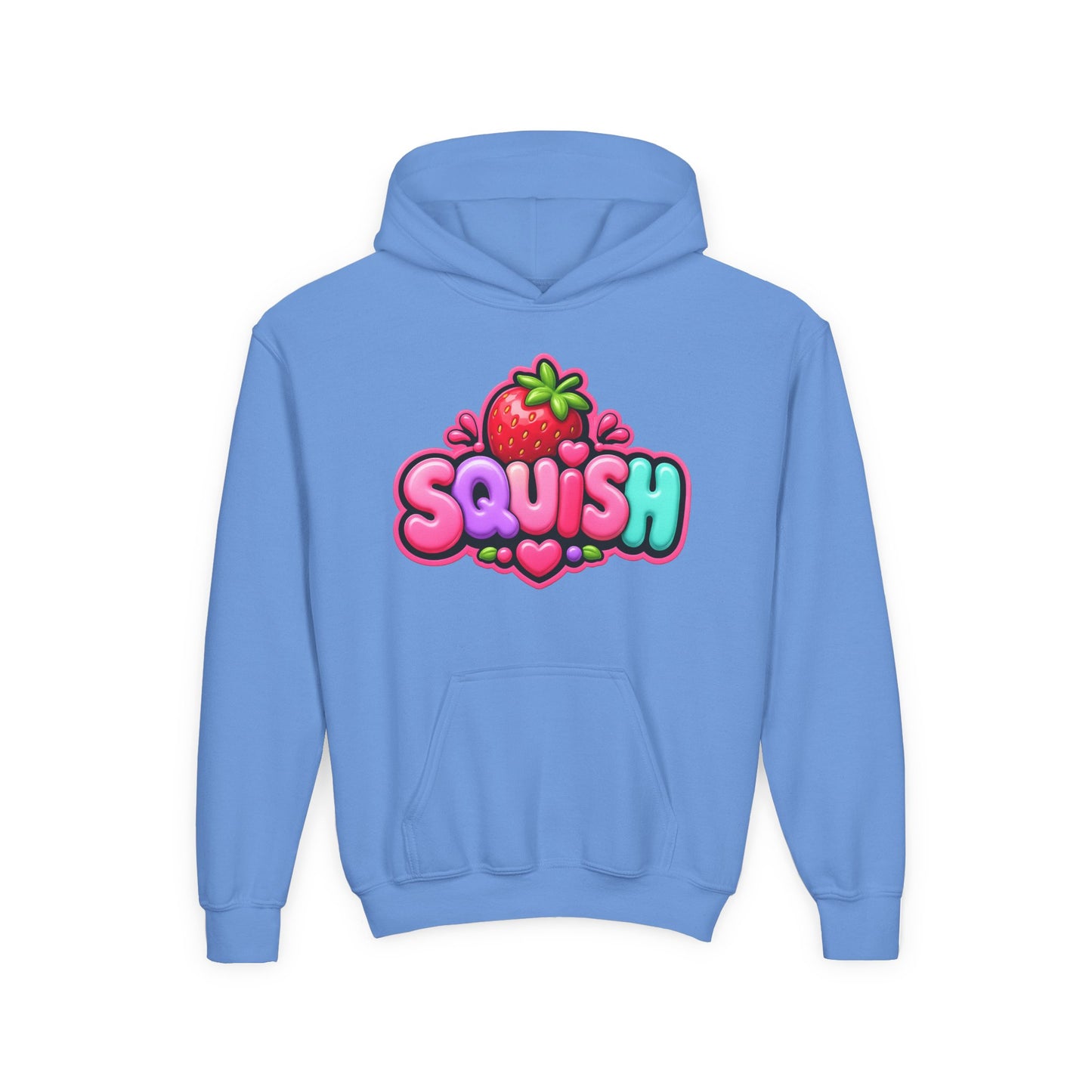 Cute 'Squish' Strawberry Graphic Pullover