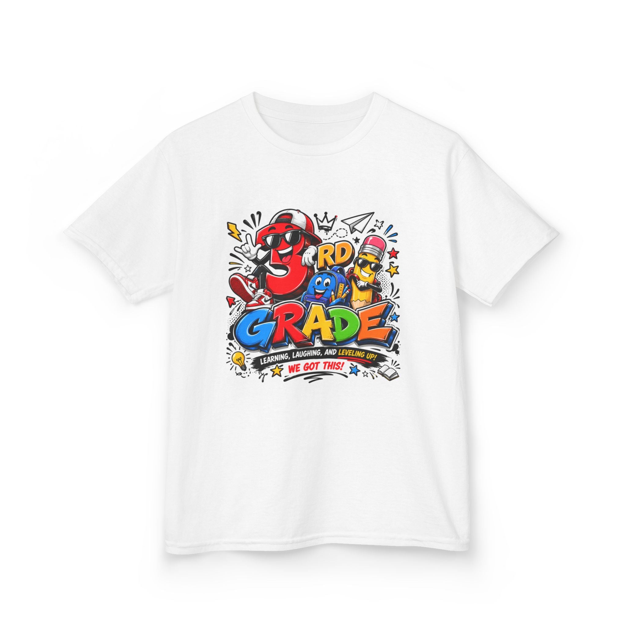 3rd Grade Kids Back-to-School Tee