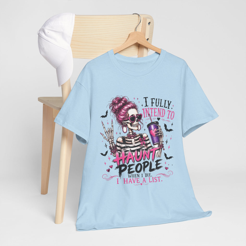 Haunted People Skull Tee