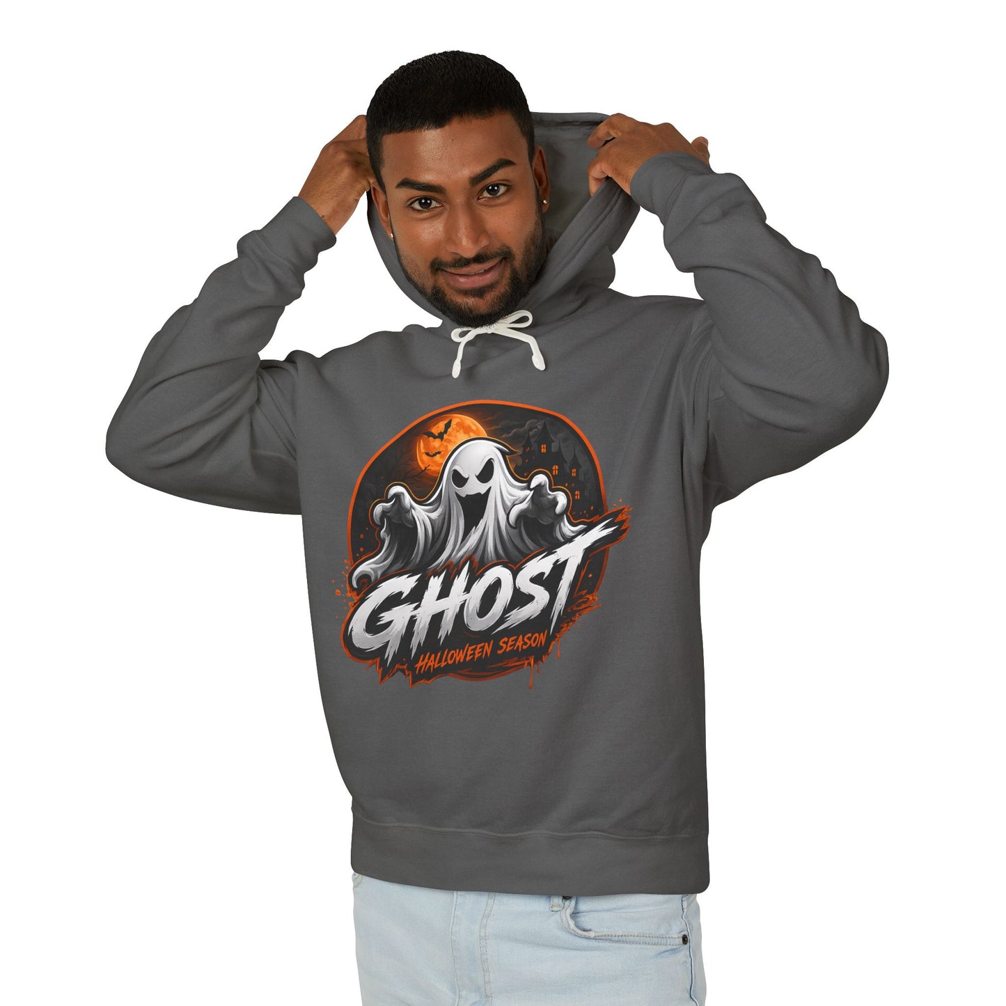 Ghost Halloween Hoodie — Spooky Haunted Season Pullover