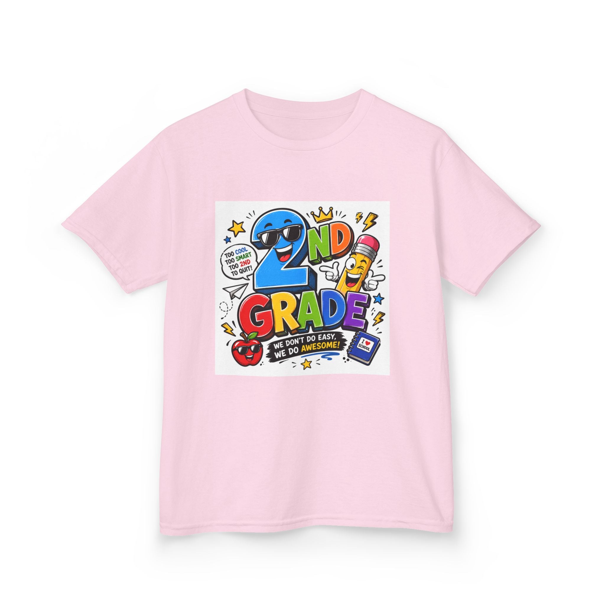 2nd Grade Kids Back to School Tee