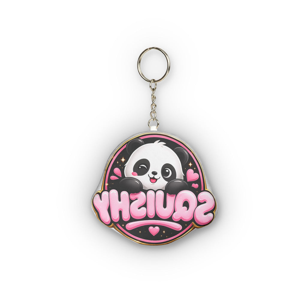 Squishy Panda Mini Plush Keychain