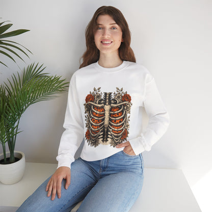 Rib Cage Floral Crewneck Sweatshirt