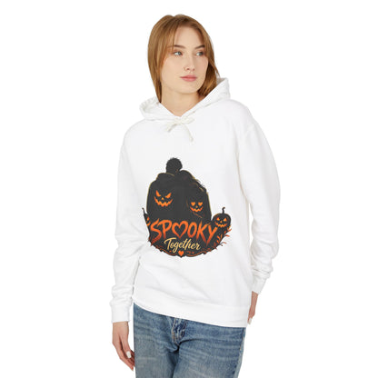 Spooky Together Hoodie — Halloween Jack-o'-Lantern Graphic Sweatshirt