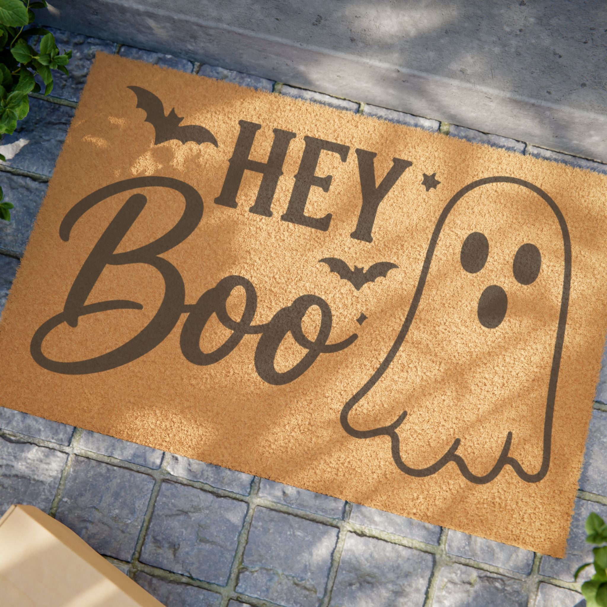 Hey Boo Halloween Doormat