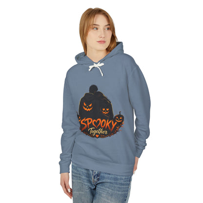 Spooky Together Hoodie — Halloween Jack-o'-Lantern Graphic Sweatshirt