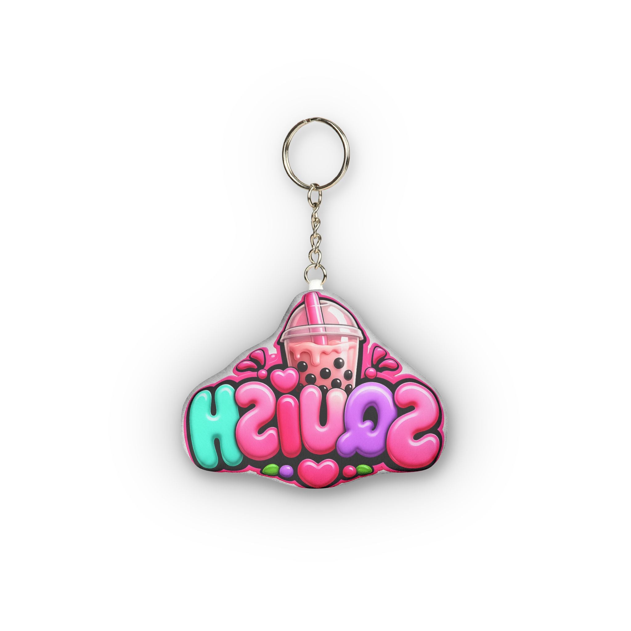 Bubble Tea 'SQUISH' Mini Plush Keychain