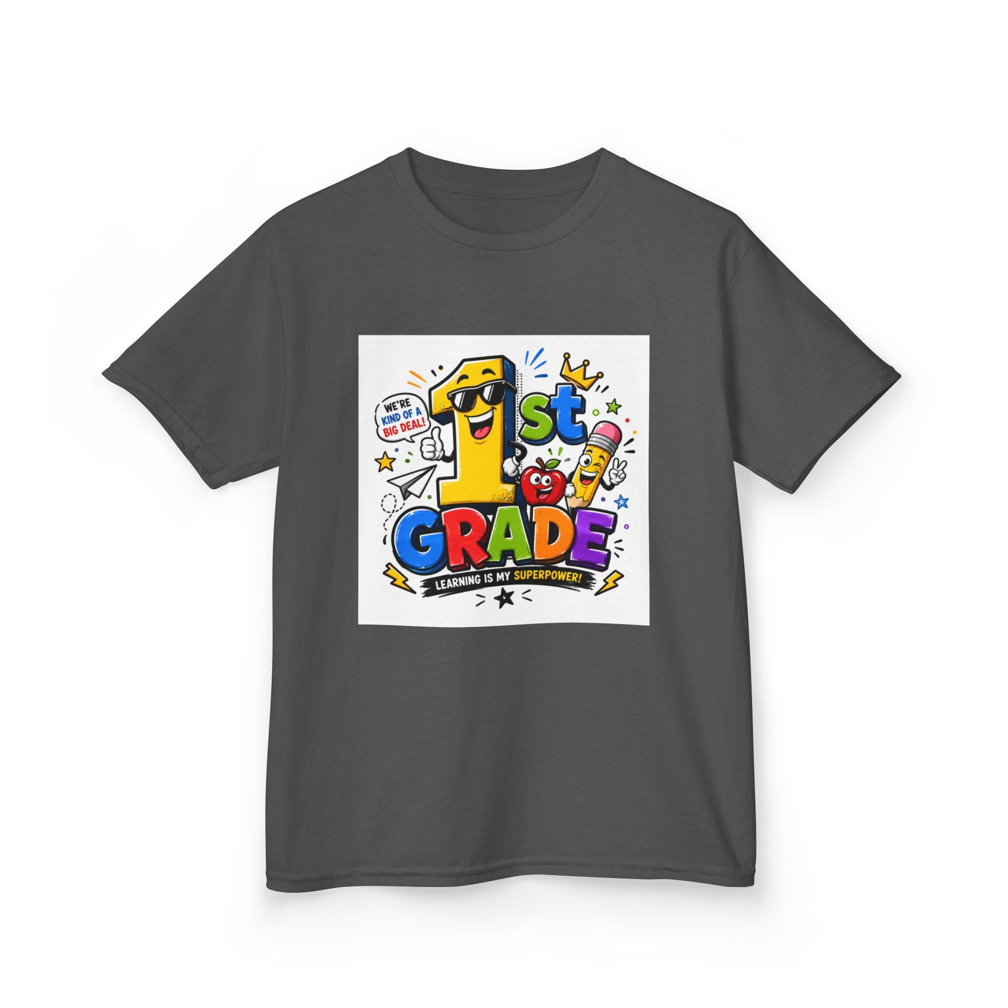 1st Grade Kids Back-to-School Tee