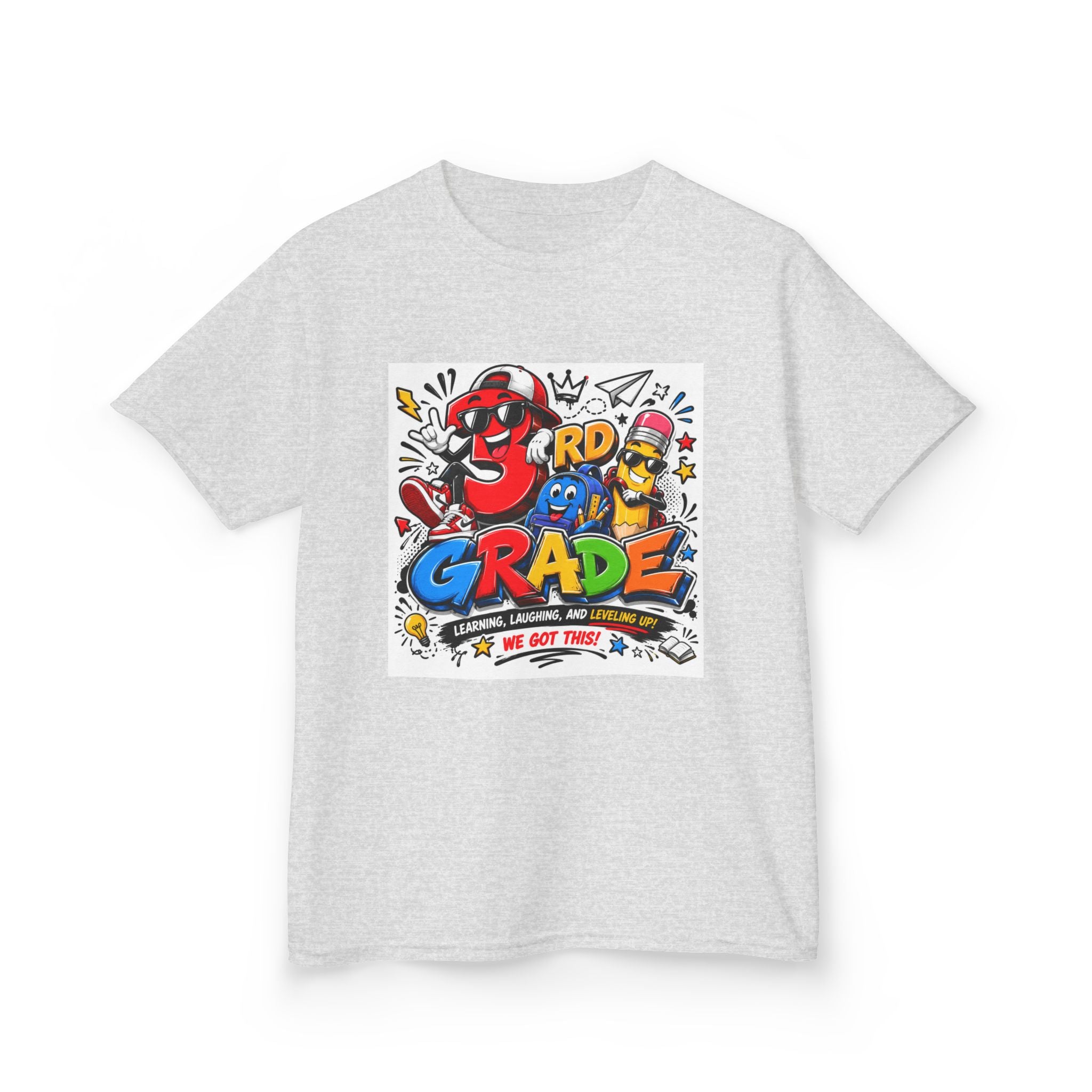 3rd Grade Kids Back-to-School Tee