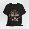 Tired Teacher Club T-Shirt — Funny Teacher Shirt with Coffee & Books Design