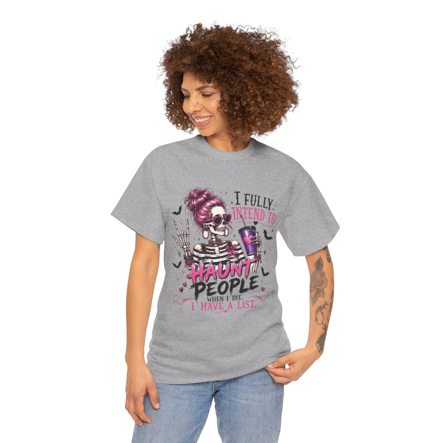 Haunted People Skull Tee