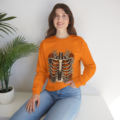 Rib Cage Floral Crewneck Sweatshirt