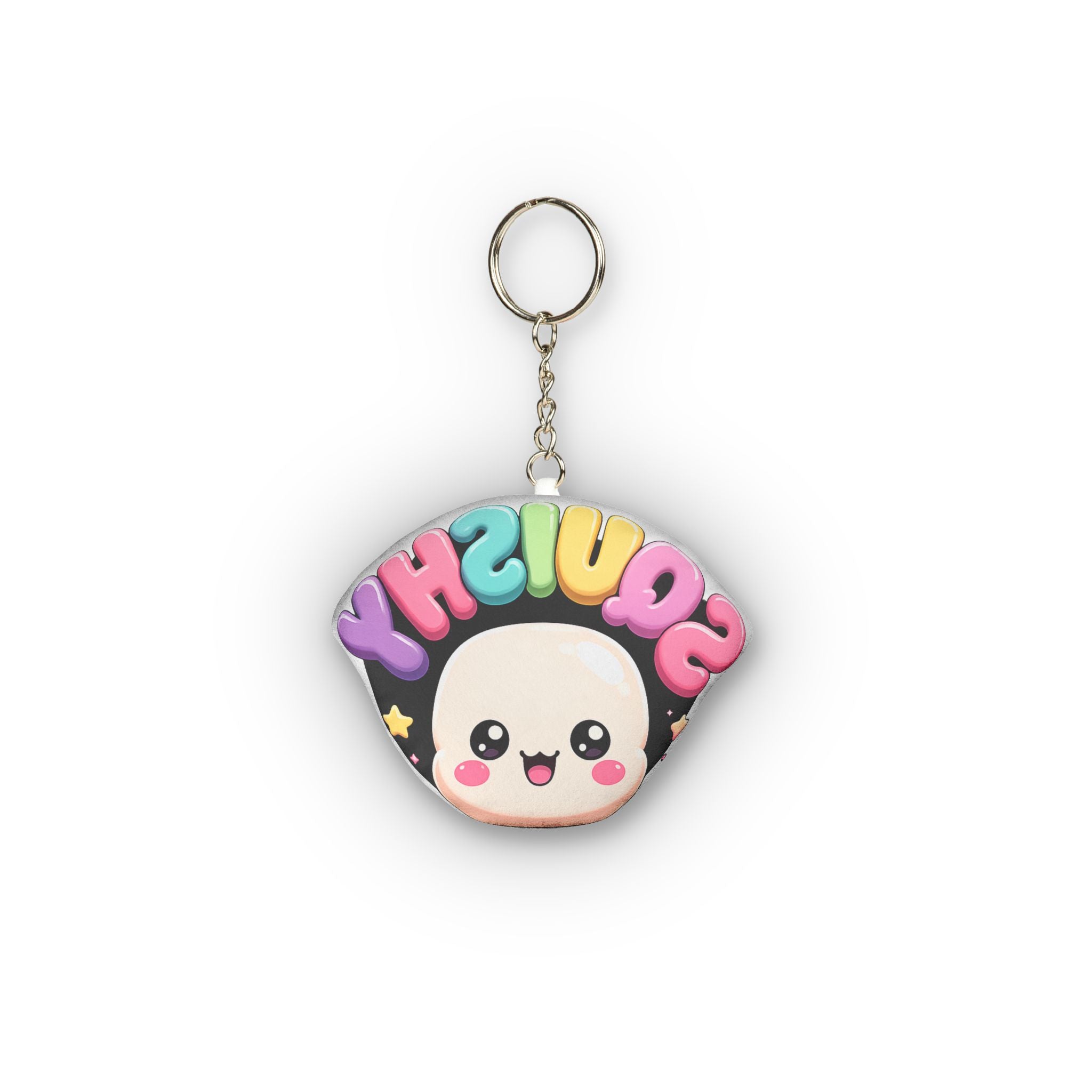 Cute Rainbow Kawaii Face Charm