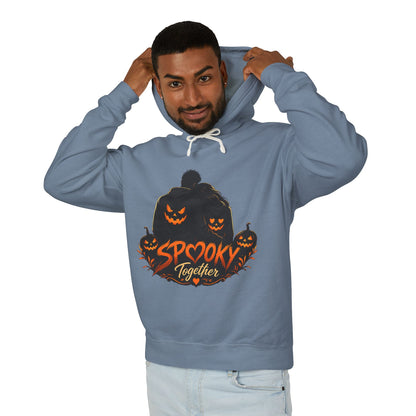 Spooky Together Hoodie — Halloween Jack-o'-Lantern Graphic Sweatshirt