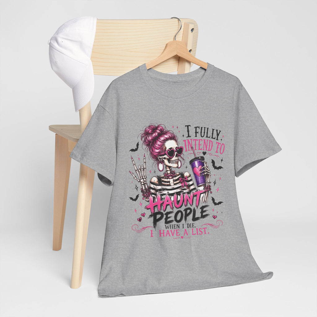 Haunted People Skull Tee