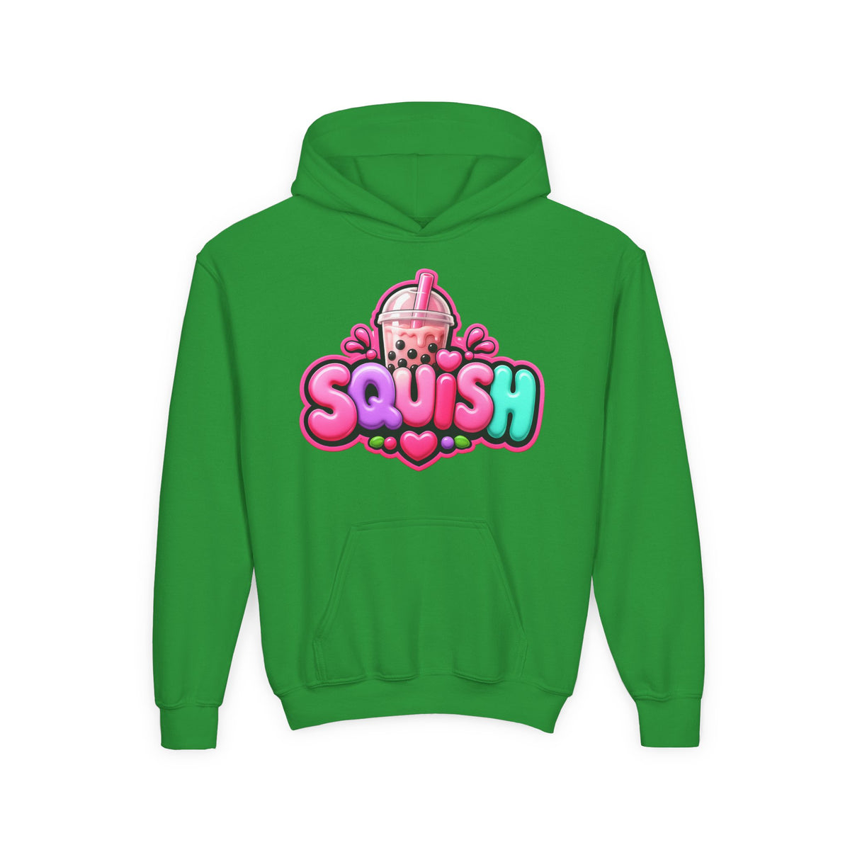 Cute 'Squish' Boba Tea Graphic Pullover