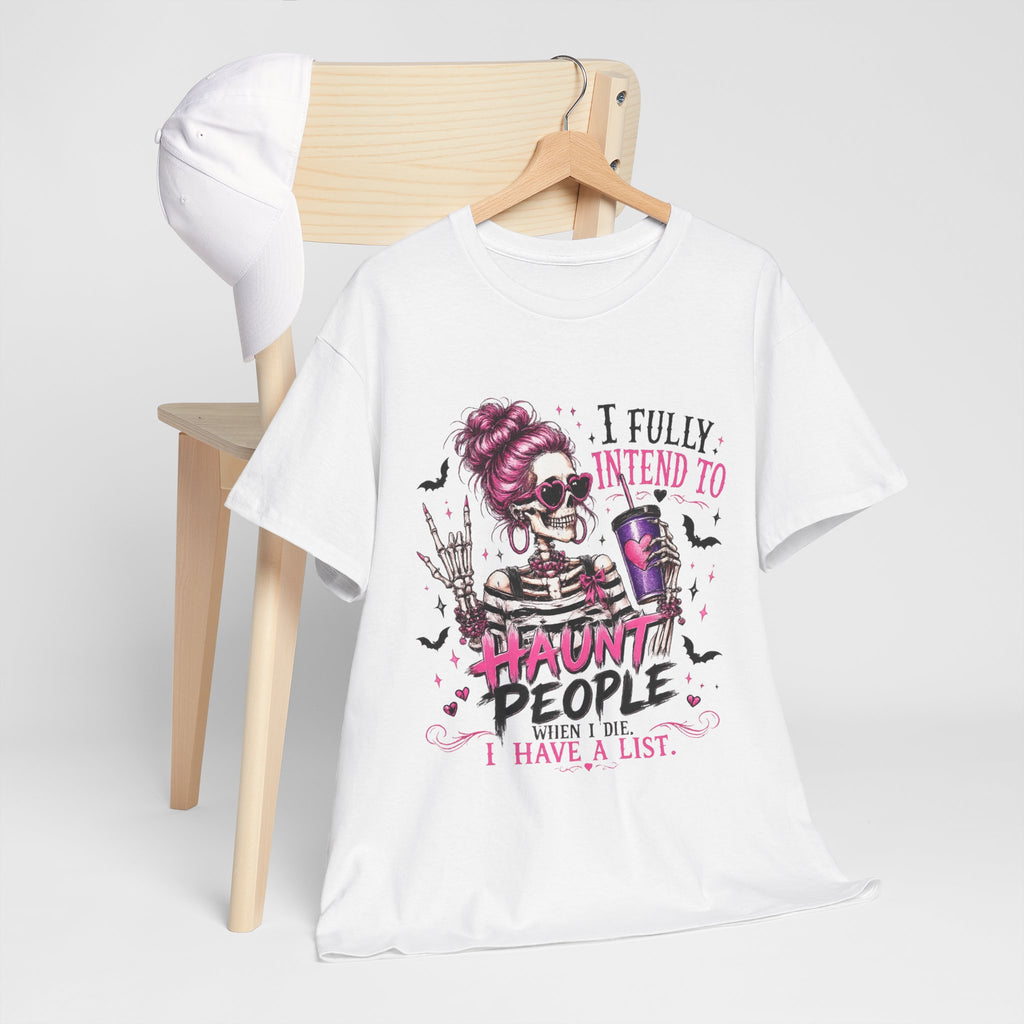 Haunted People Skull Tee