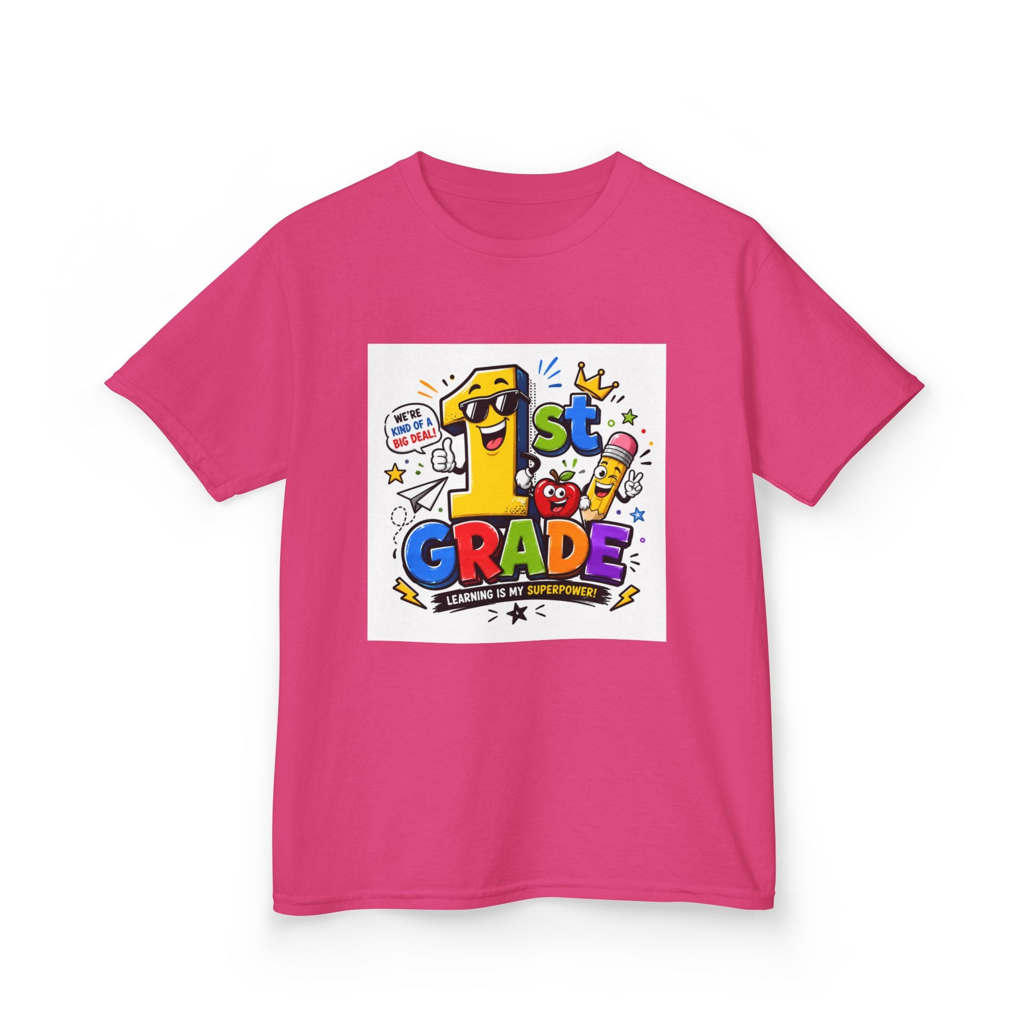 1st Grade Kids Back-to-School Tee