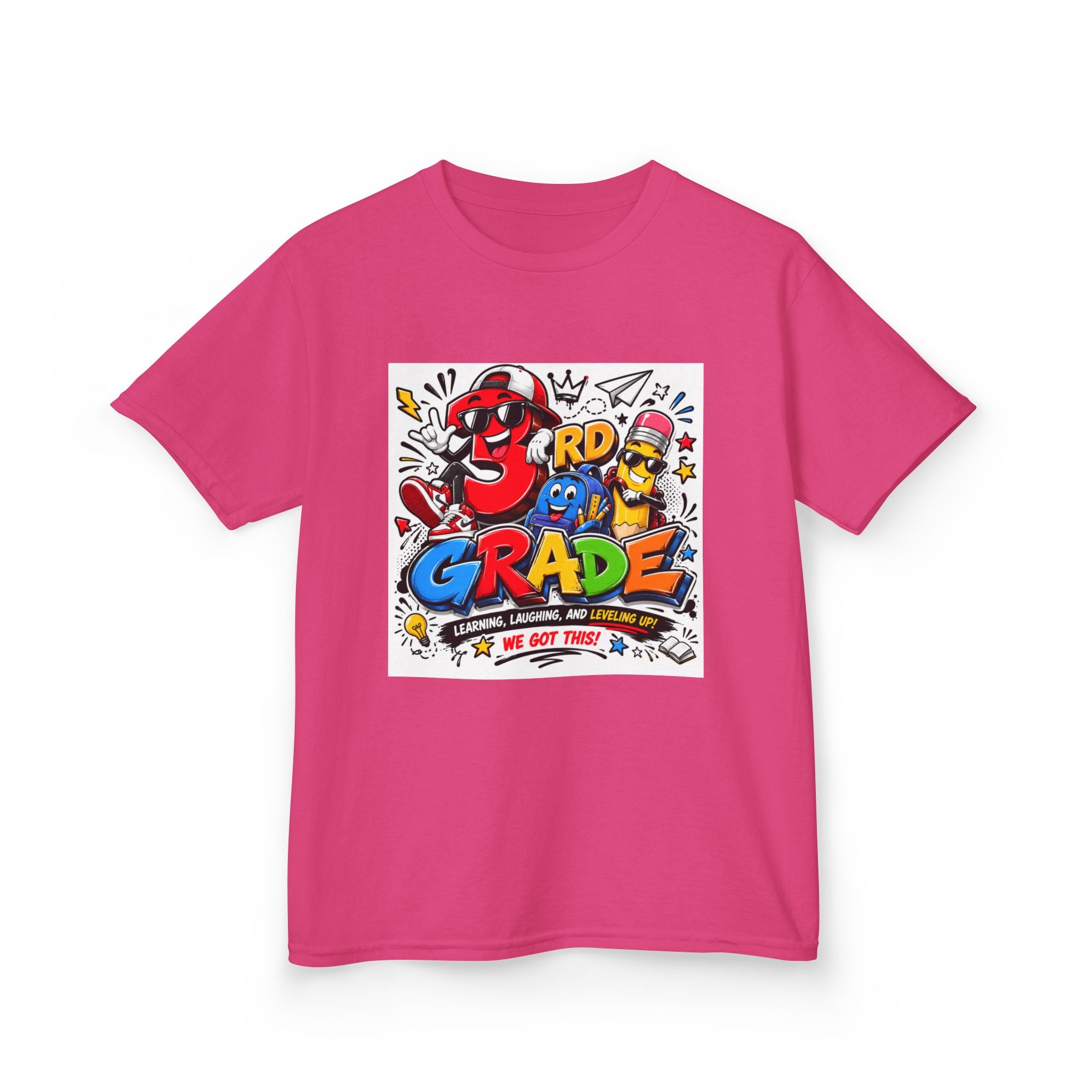 3rd Grade Kids Back-to-School Tee