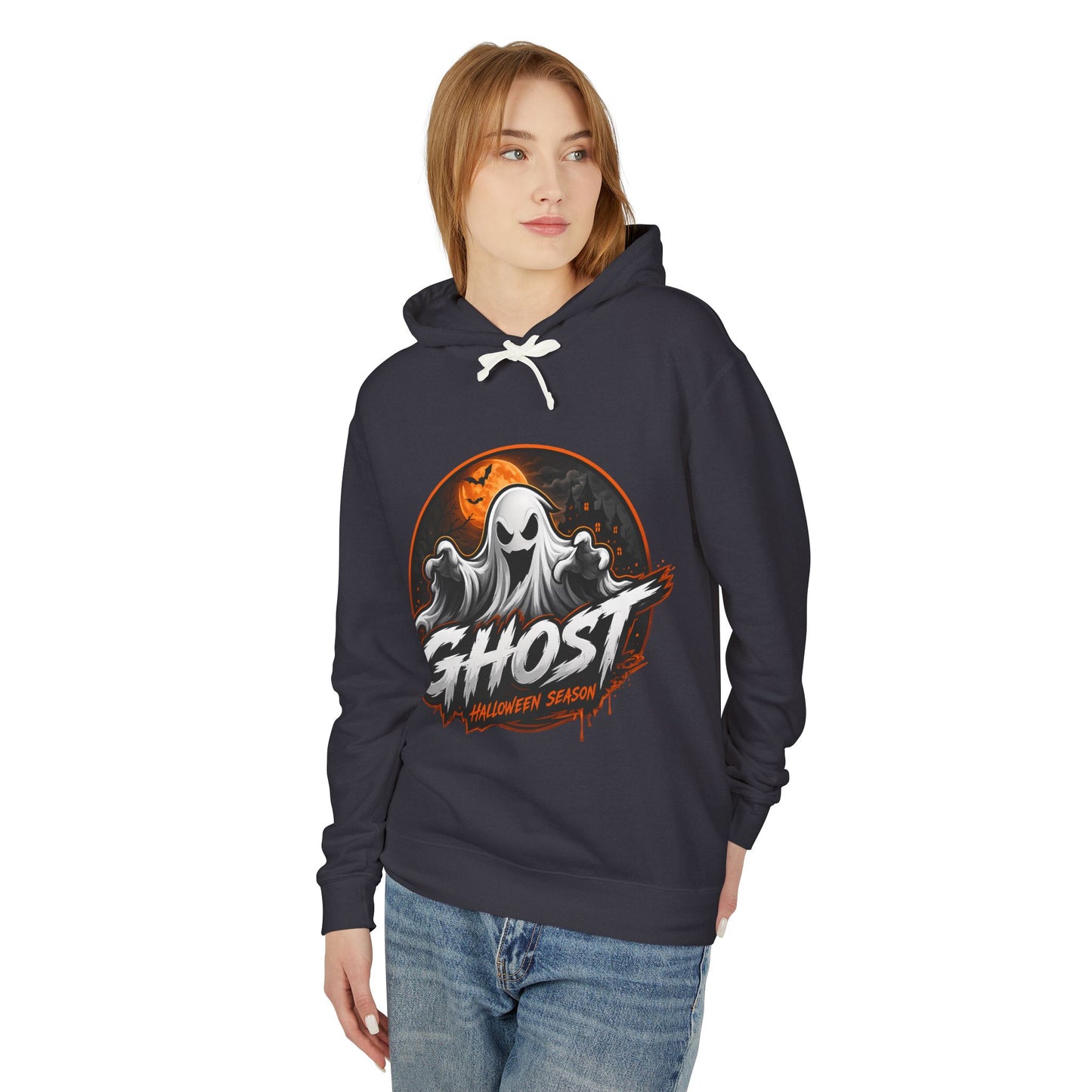 Ghost Halloween Hoodie — Spooky Haunted Season Pullover