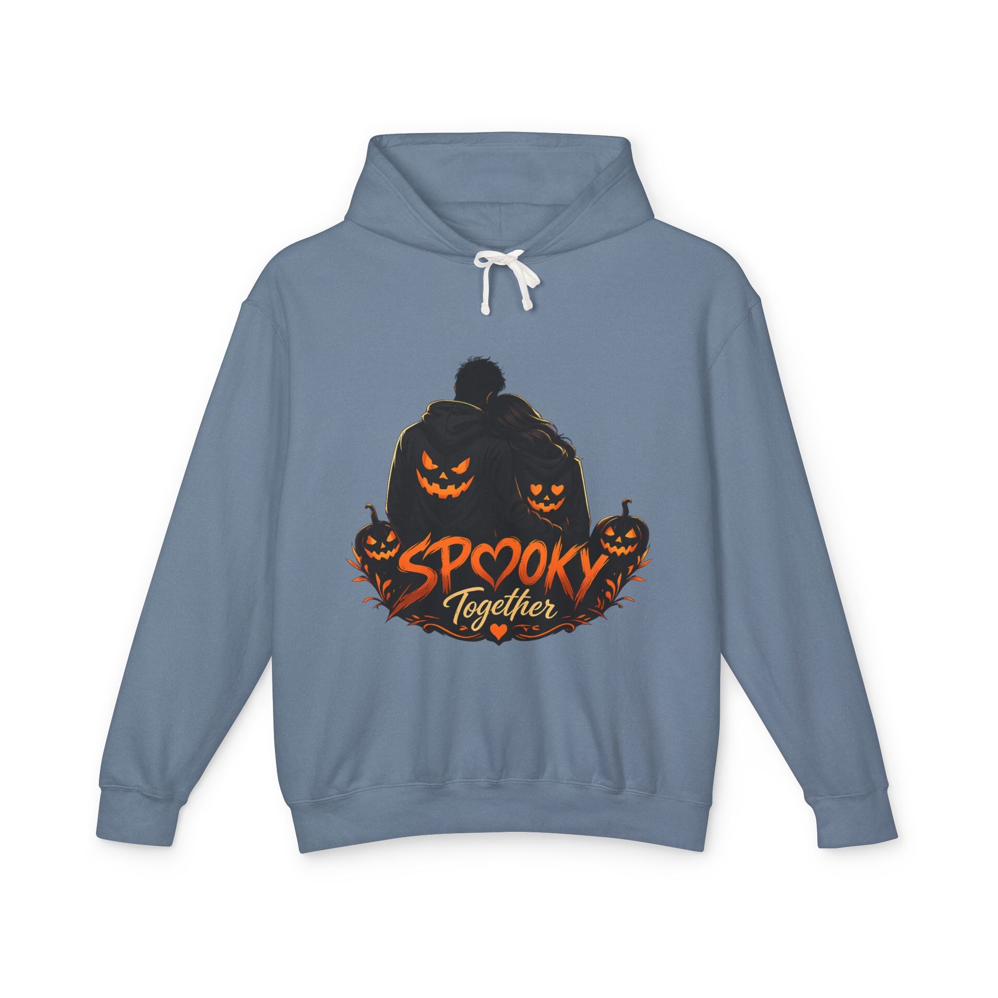 Spooky Together Hoodie — Halloween Jack-o'-Lantern Graphic Sweatshirt