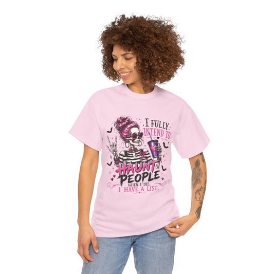 Haunted People Skull Tee