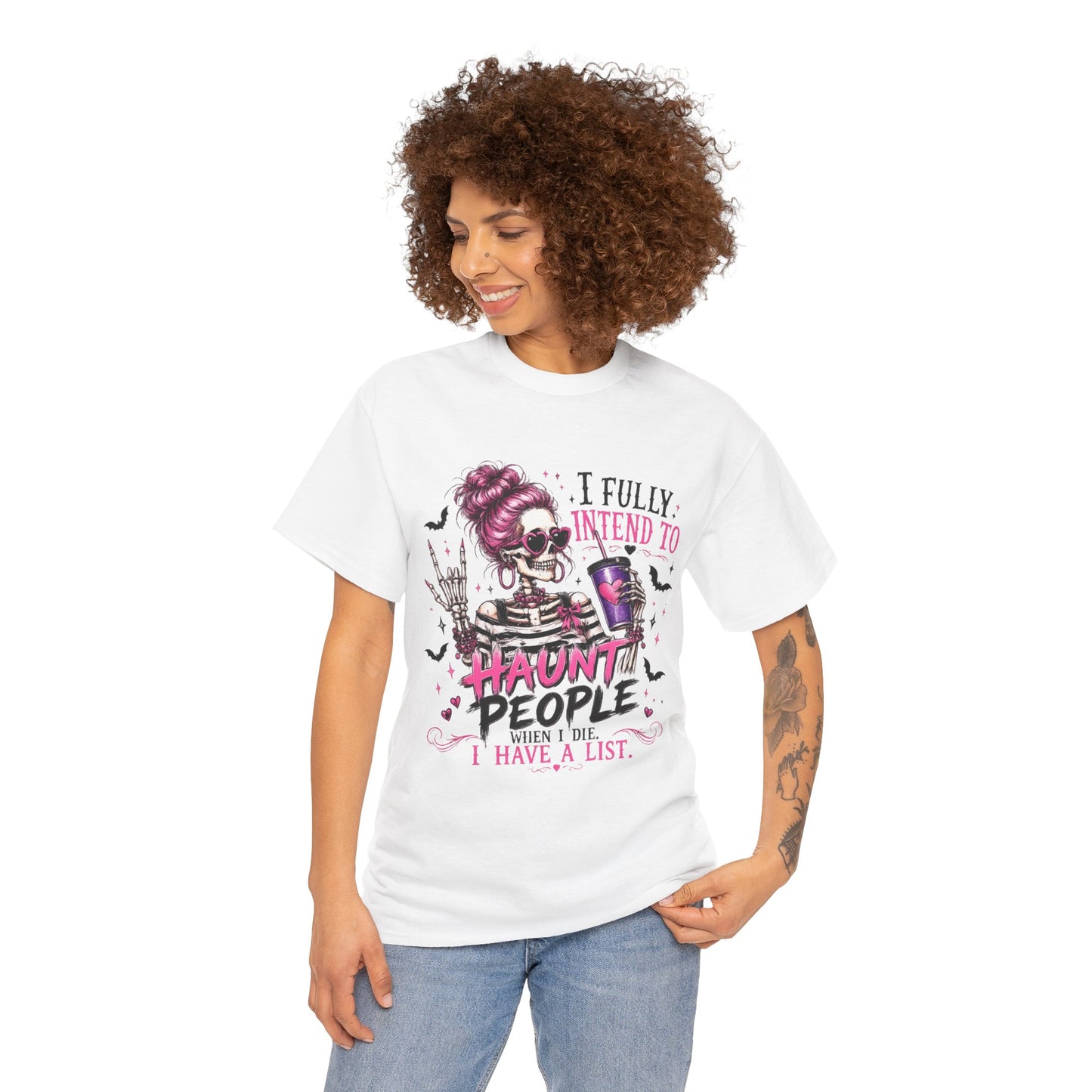 Haunted People Skull Tee
