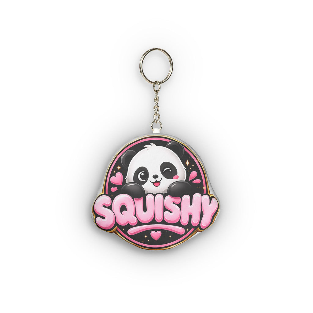 Squishy Panda Mini Plush Keychain