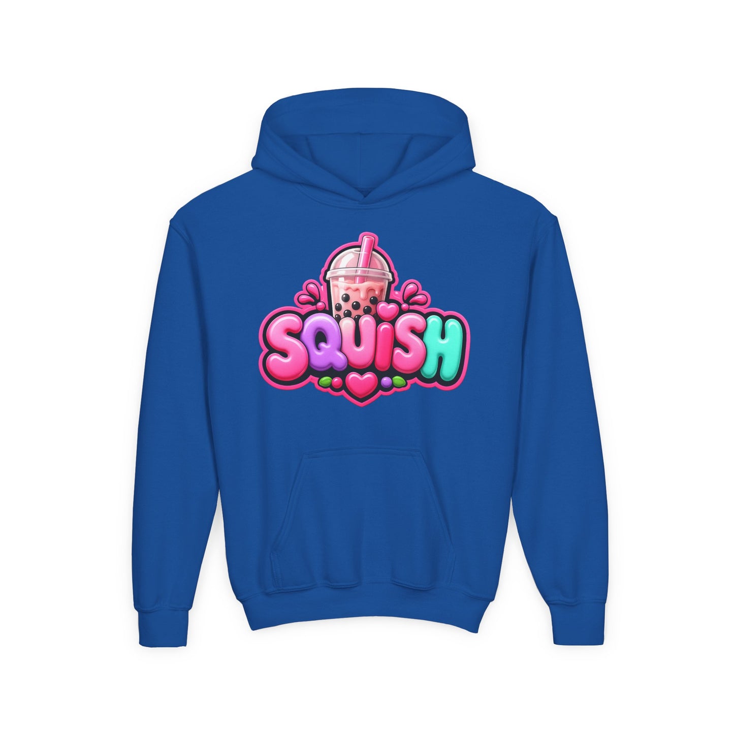 Cute 'Squish' Boba Tea Graphic Pullover