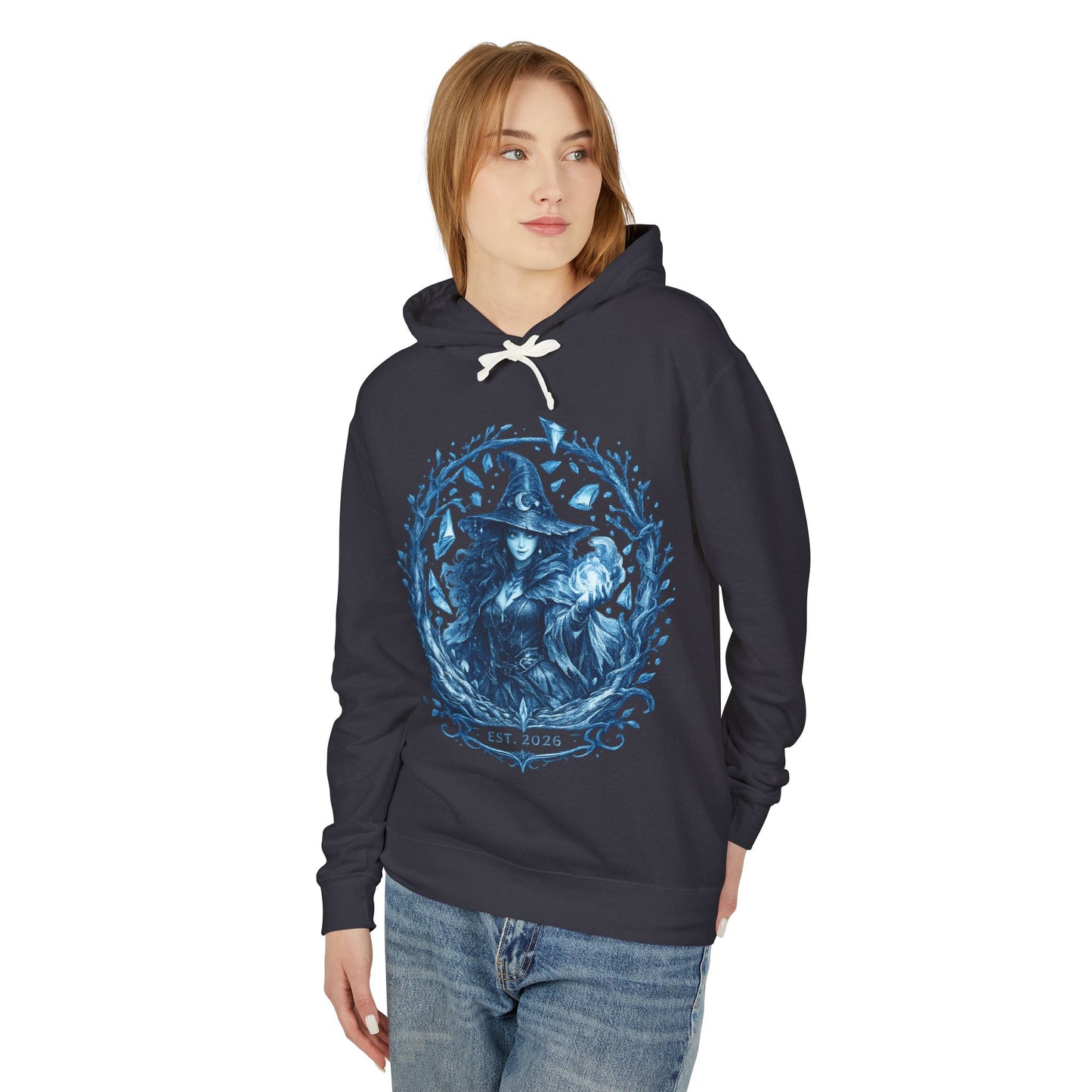 Witch Moonlight Hoodie — Mystic Witch Graphic