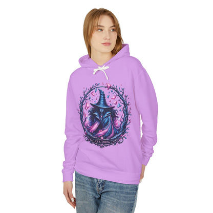 Witch Raven Hoodie — Mystical Gothic Witchcraft Pullover