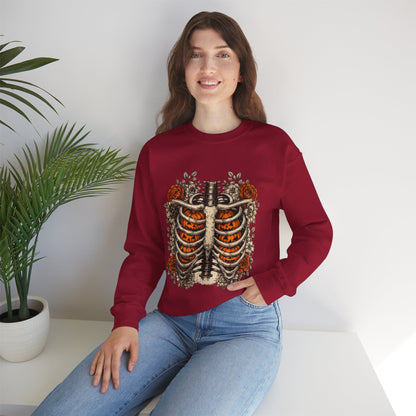 Rib Cage Floral Crewneck Sweatshirt