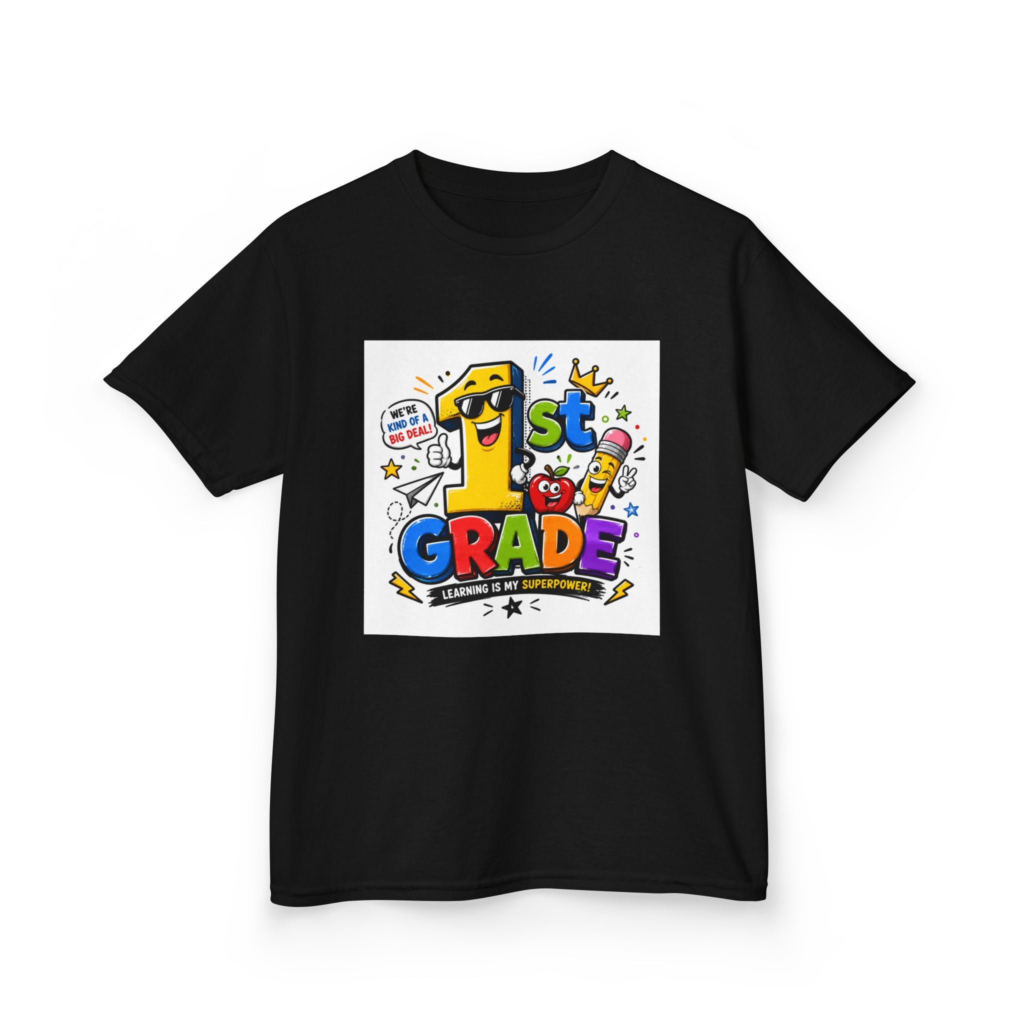1st Grade Kids Back-to-School Tee