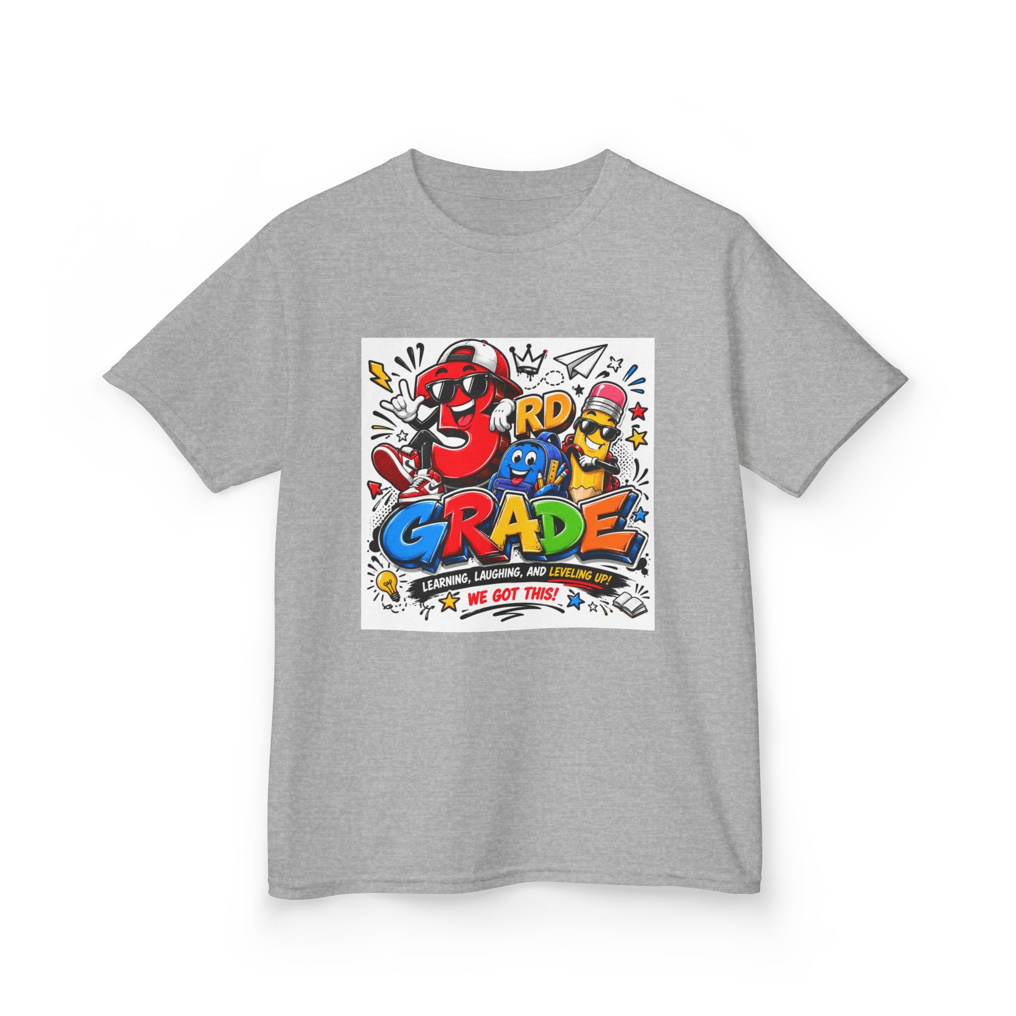 3rd Grade Kids Back-to-School Tee