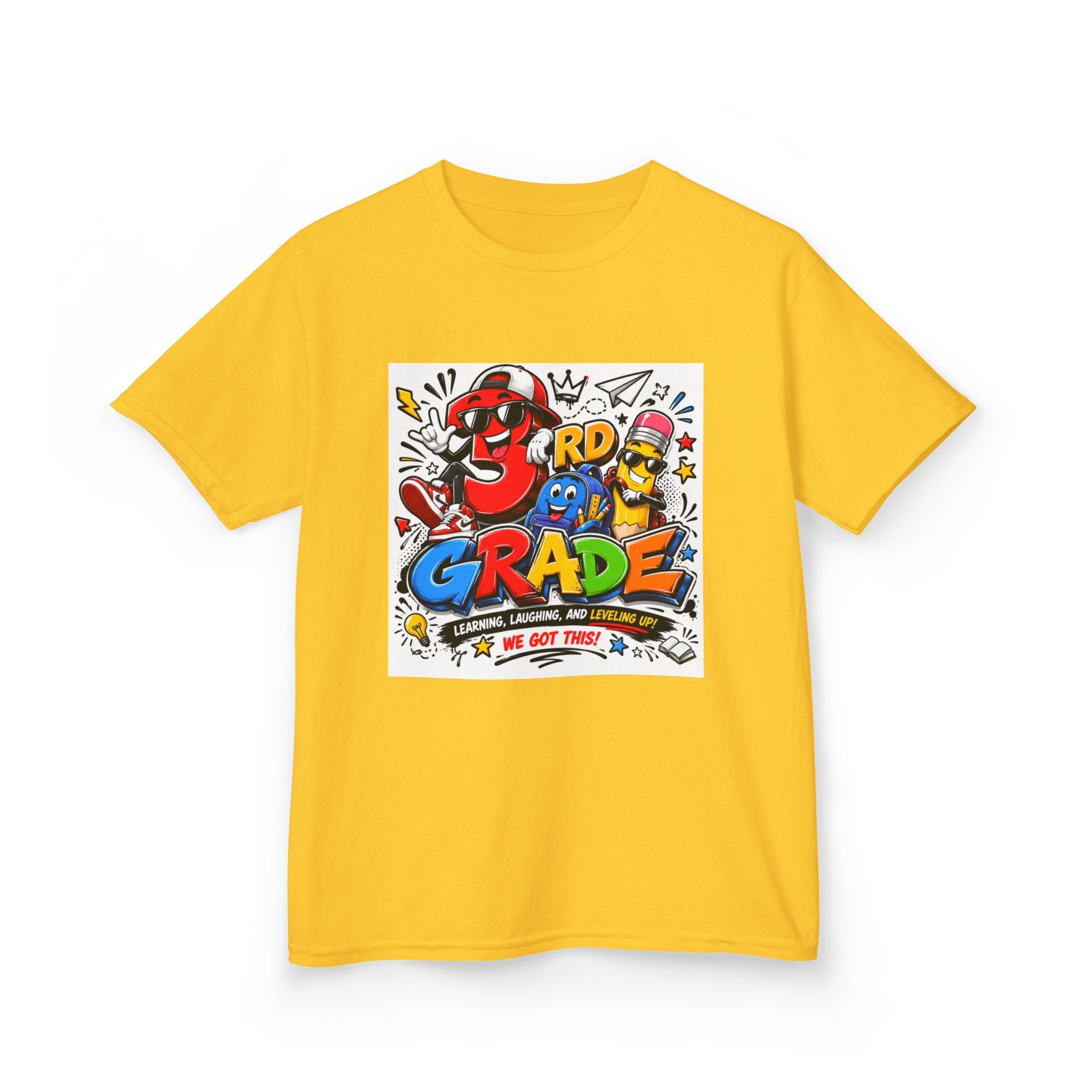 3rd Grade Kids Back-to-School Tee