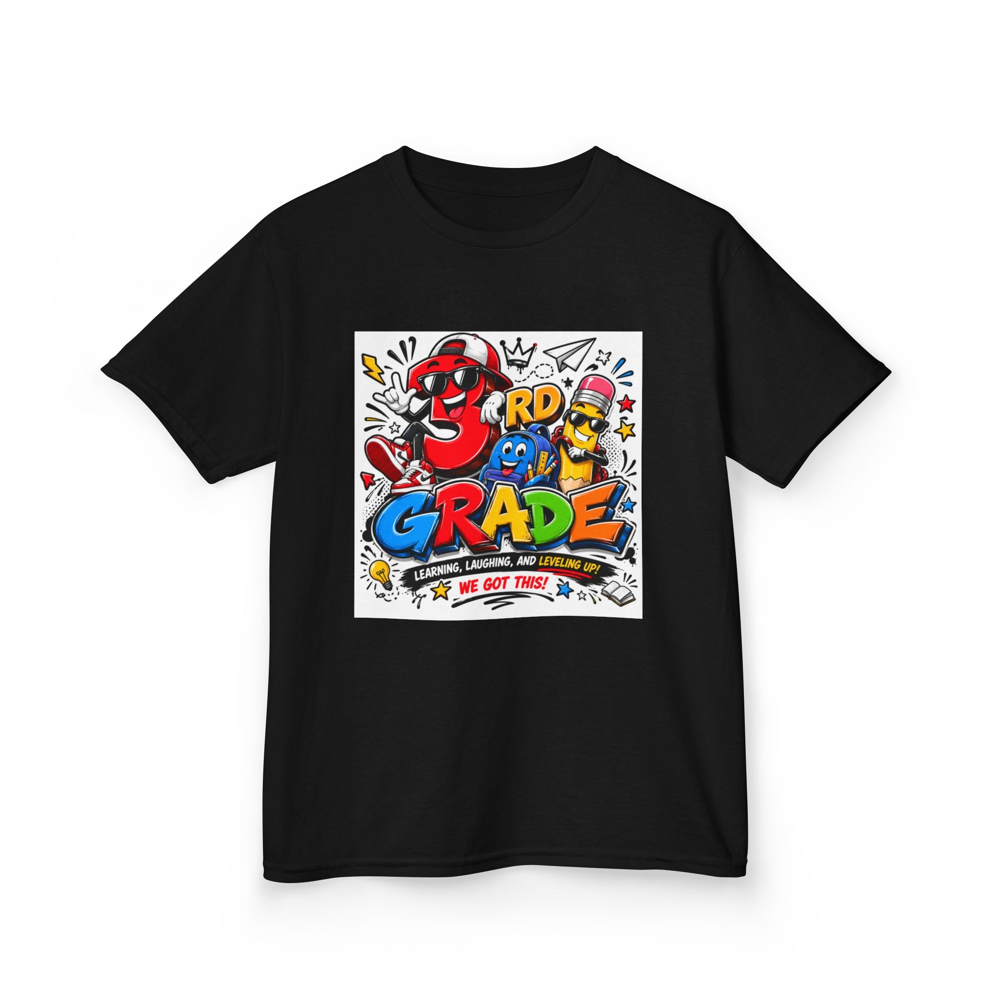 3rd Grade Kids Back-to-School Tee