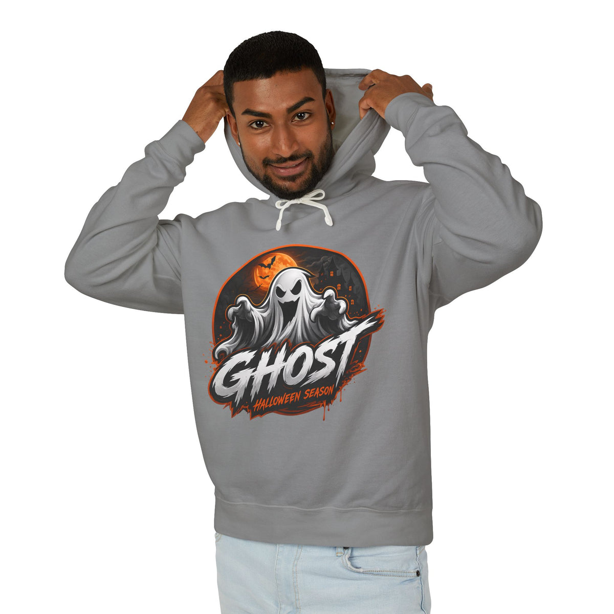 Ghost Halloween Hoodie — Spooky Haunted Season Pullover